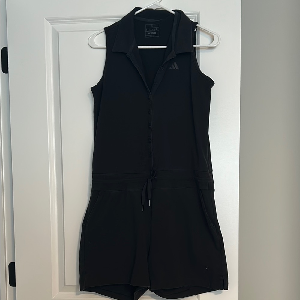 Adidas Golf Women’s Black Romper with pockets